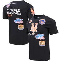 New York Mets Pro Standard Championship T-Shirt - Black
