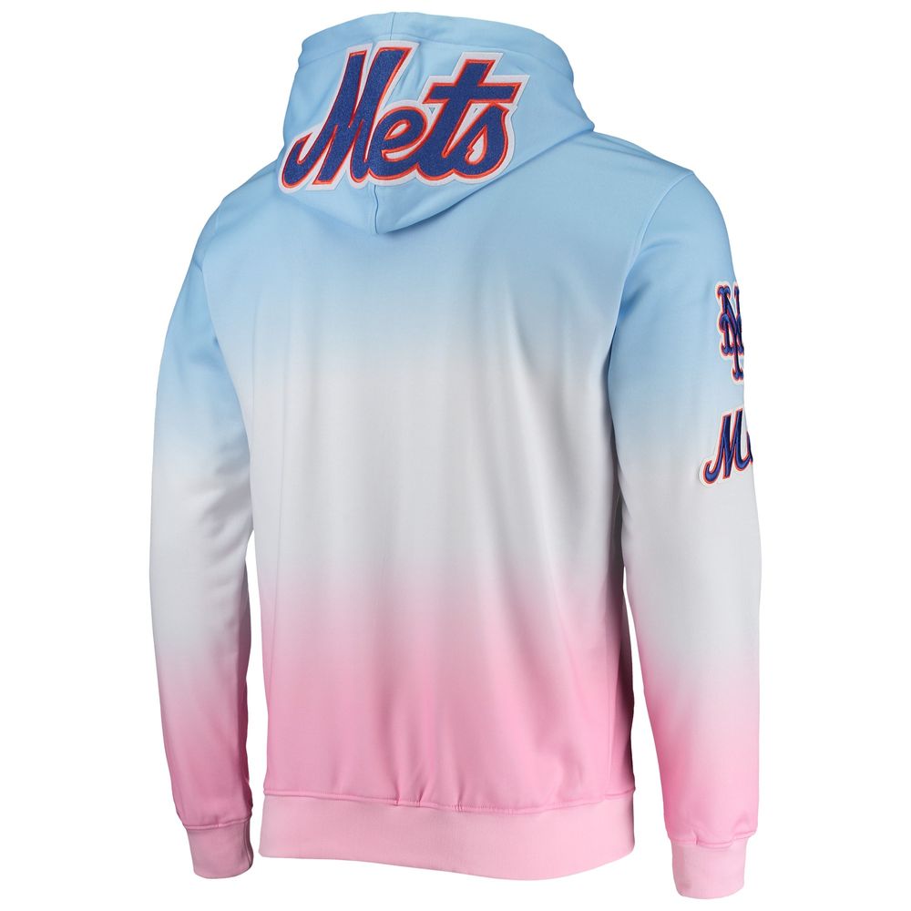 Pro Standard Blue/Pink Boston Red Sox Ombre Pullover Hoodie