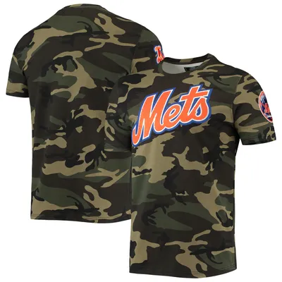 Men's New Era Camo New York Mets Club T-Shirt