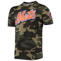 Men's Pro Standard Camo New York Mets Team T-Shirt