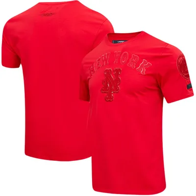 New York Mets Pro Standard Classic Triple Red T-Shirt