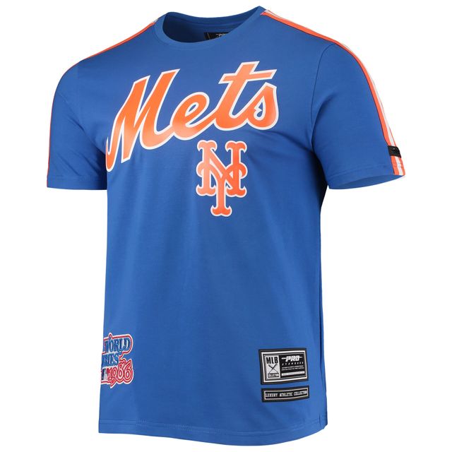 T-shirt à bandes Pro Standard Royal/Orange New York Mets pour homme