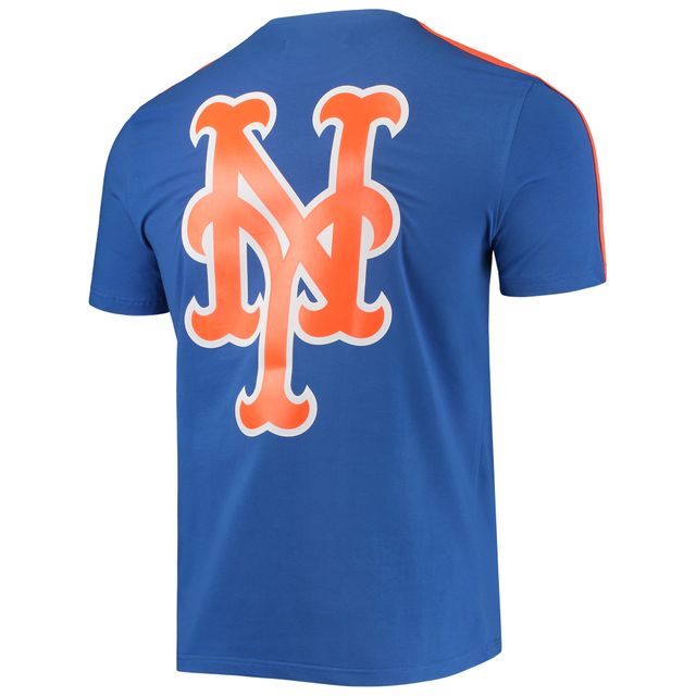 T-shirt à bandes Pro Standard Royal/Orange New York Mets pour homme