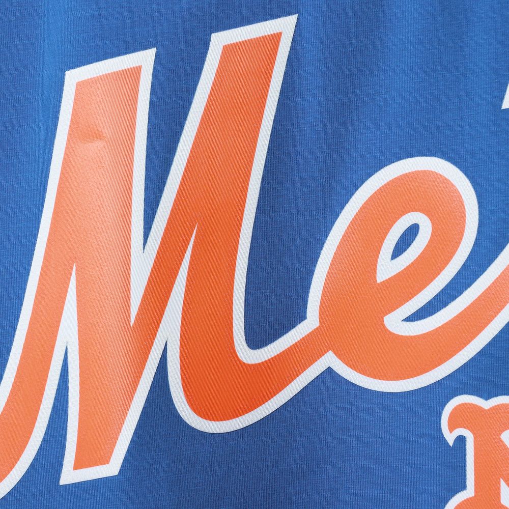 Men's Pro Standard Royal/Orange New York Mets Taping T-Shirt