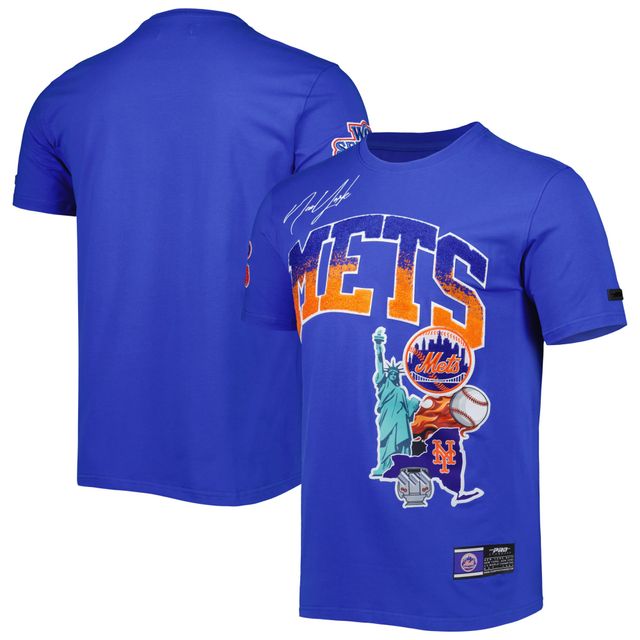 T-shirt pour homme Pro Standard Royal New York Mets 1986 World Series Hometown