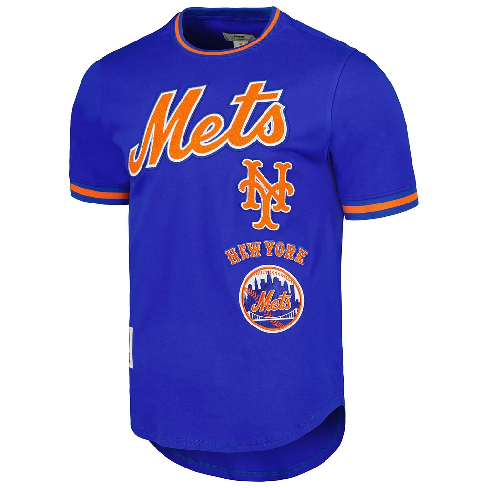 Pro Standard Royal New York Mets Cooperstown Collection T-shirt rétro classique pour homme