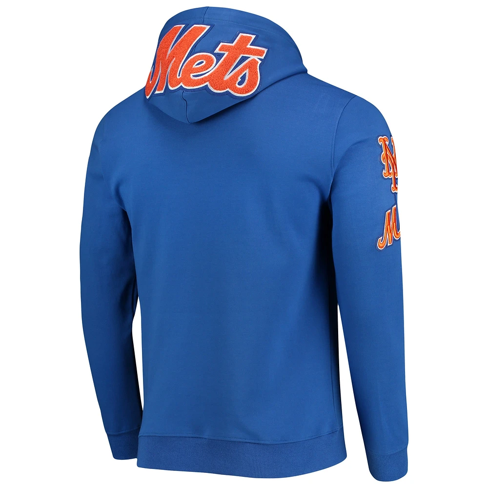 Sweat à capuche avec logo de l'équipe New York Mets Royal Pro Standard pour homme