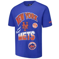 T-shirt à épaules tombantes Turn It Up Pro Standard Royal New York Mets pour homme