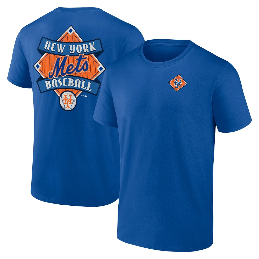 Men's Profile Royal New York Mets Big & Tall Field Play T-Shirt