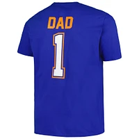 Profil Royal New York Mets Big & Tall #1 Dad T-shirt pour homme