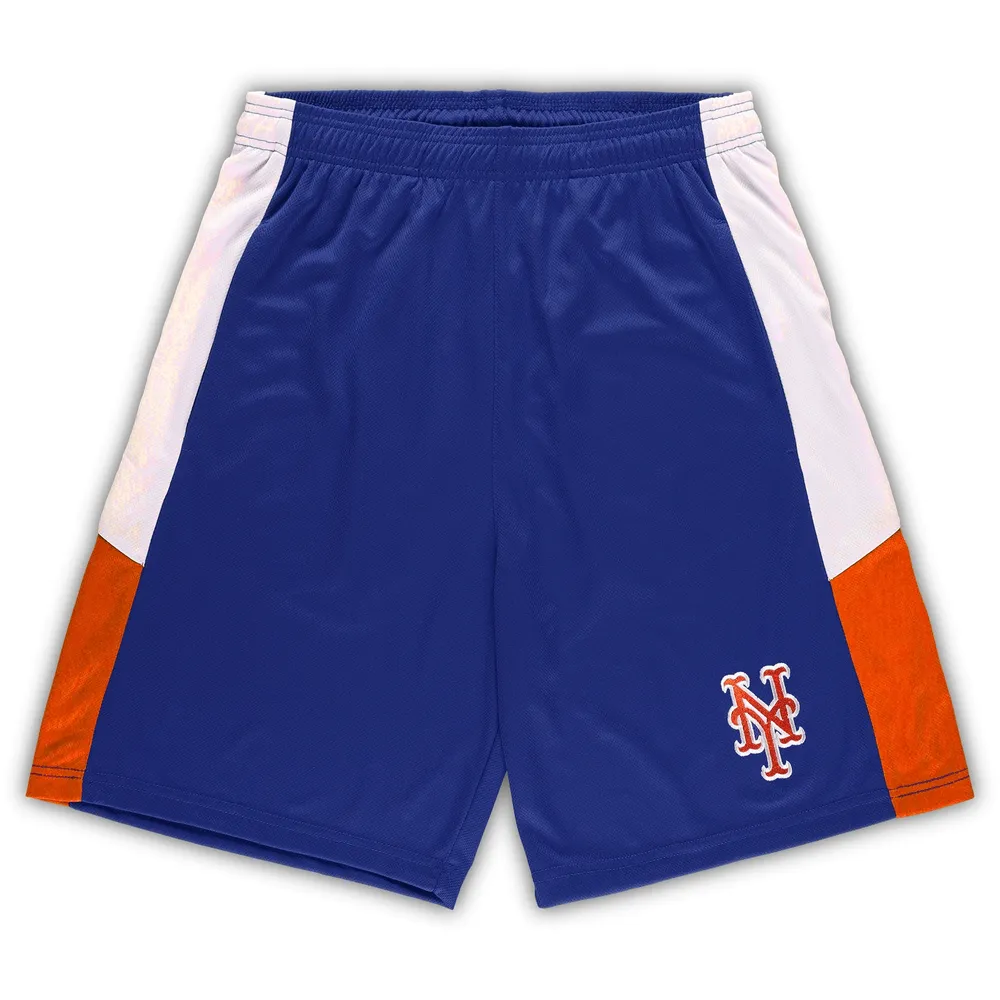 Lids New York Mets Big & Tall Team Shorts - Royal