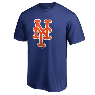 New York Mets Team Color Primary Logo T-Shirt - Royal