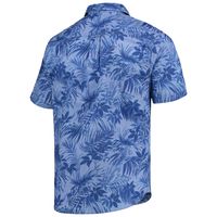 Men's Tommy Bahama Royal New York Mets Sport Reign Forest Fronds Button-Up Shirt