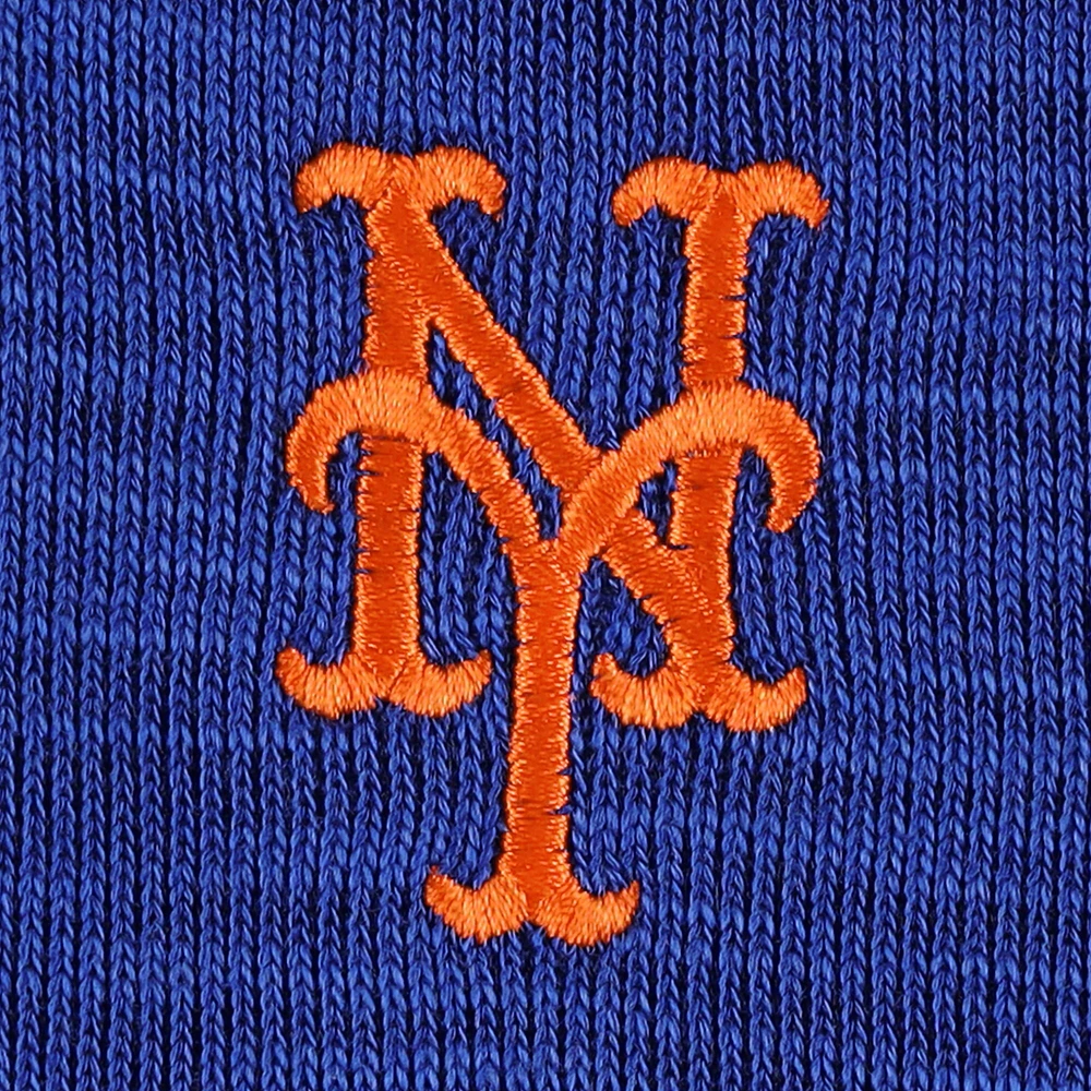 Men's Tommy Bahama Royal New York Mets Tobago Bay Tri-Blend Quarter-Zip Sweatshirt