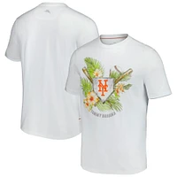 T-shirt Tommy Bahama blanc New York Mets Island League pour homme