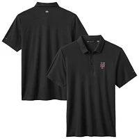 Men's TravisMathew Black New York Mets Playoff Pitch Polo