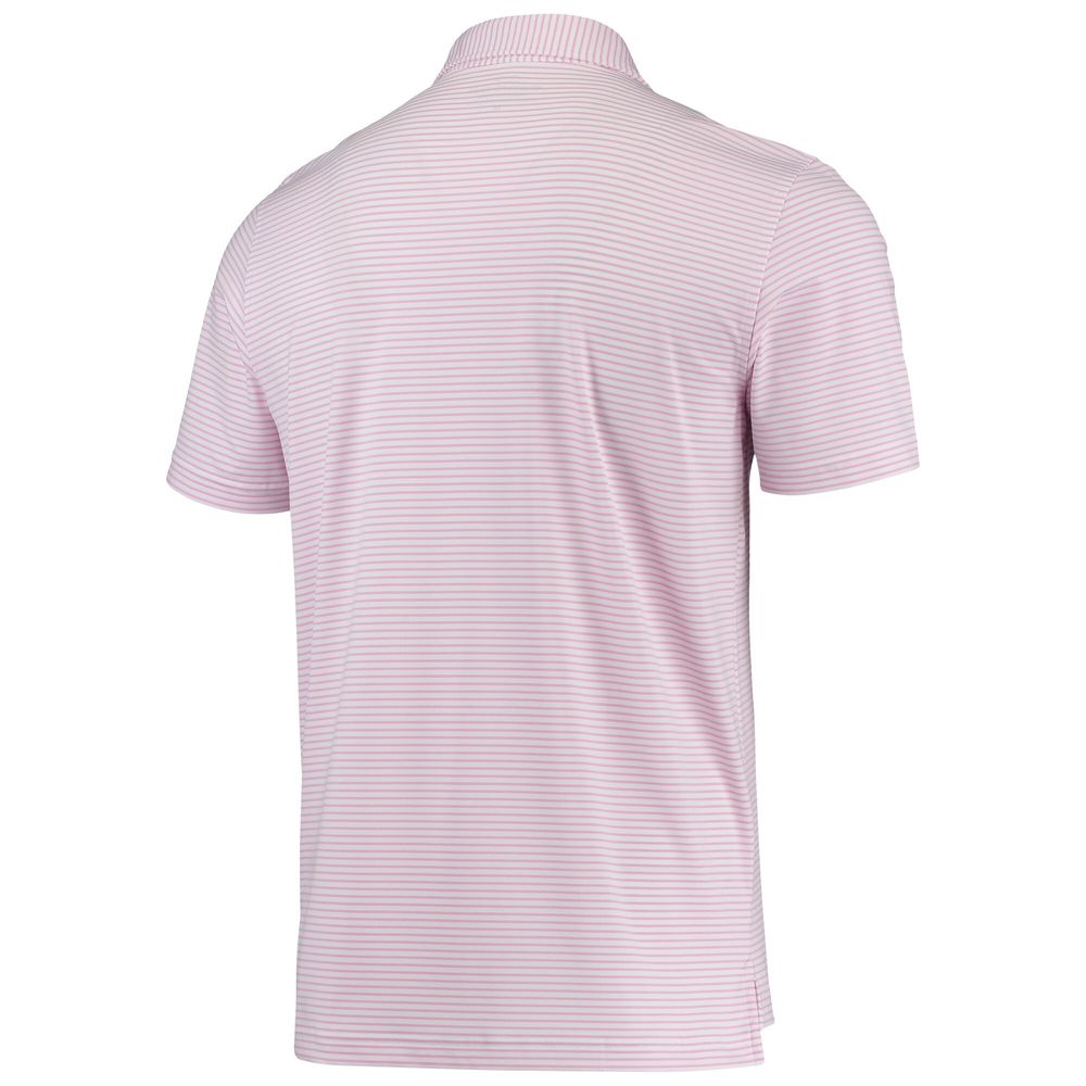 Men's Vineyard Vines Pink/White New York Mets Bradley Stripe Polo