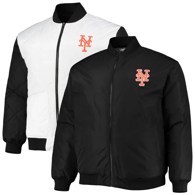 St. Louis Cardinals Reversible Satin Full-Zip Jacket - White/Black