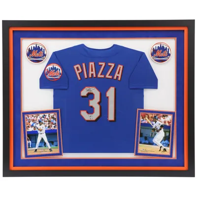 Mike Piazza Los Angeles Dodgers Autographed Mitchell and Ness