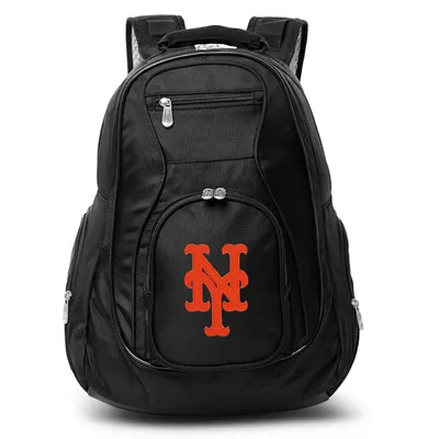 New York Mets MOJO 19'' Laptop Travel Backpack - Black