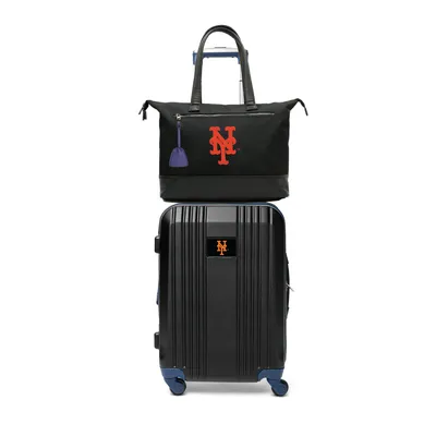 New York Mets MOJO Premium Laptop Tote Bag and Luggage Set
