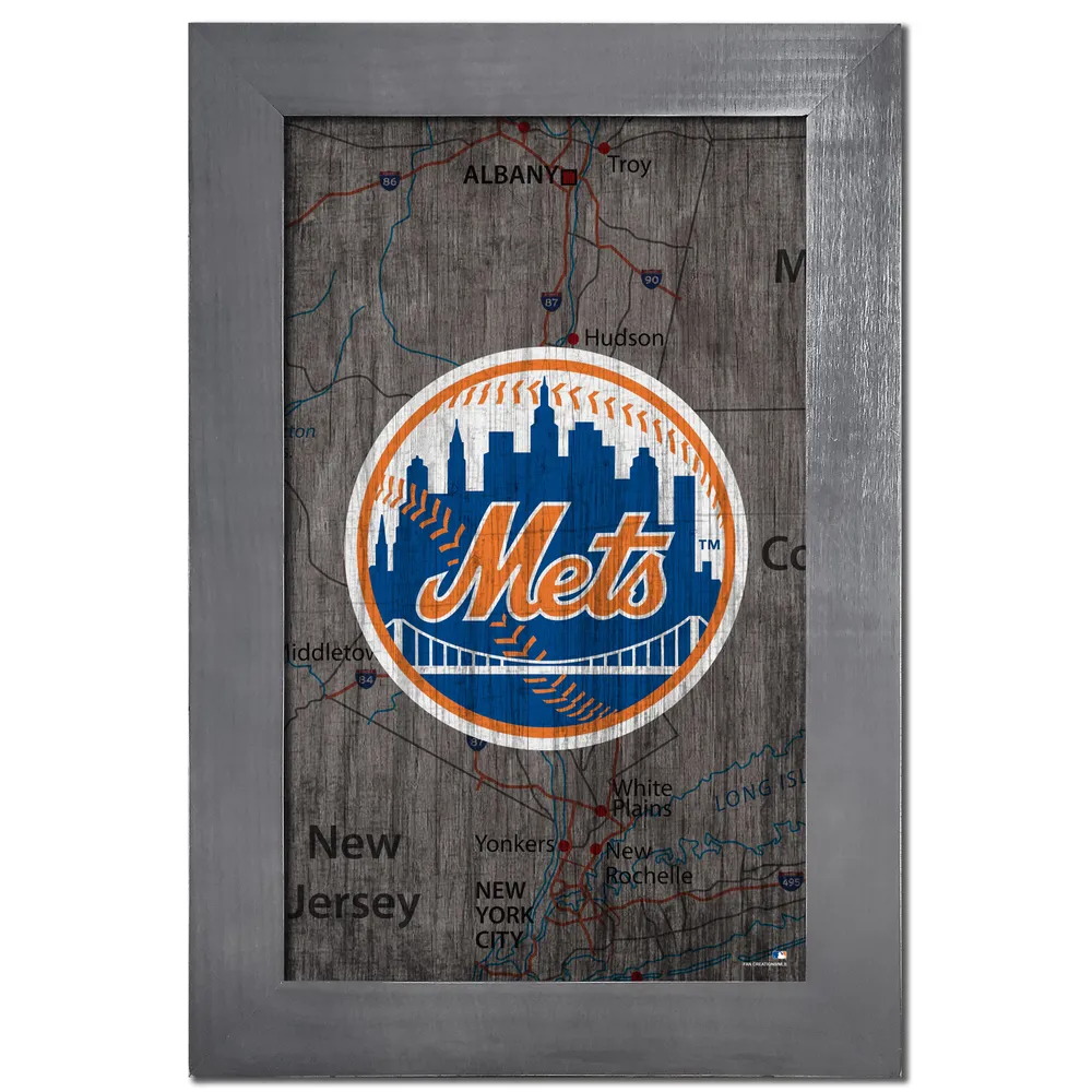 Men's Stitches Gray New York Mets Chase Jersey