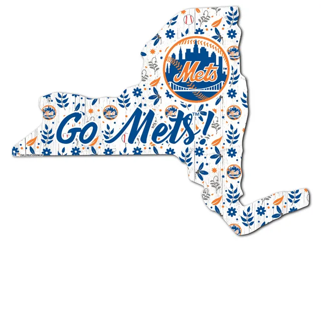 New York Mets 17 x 26 Coordinates Sign