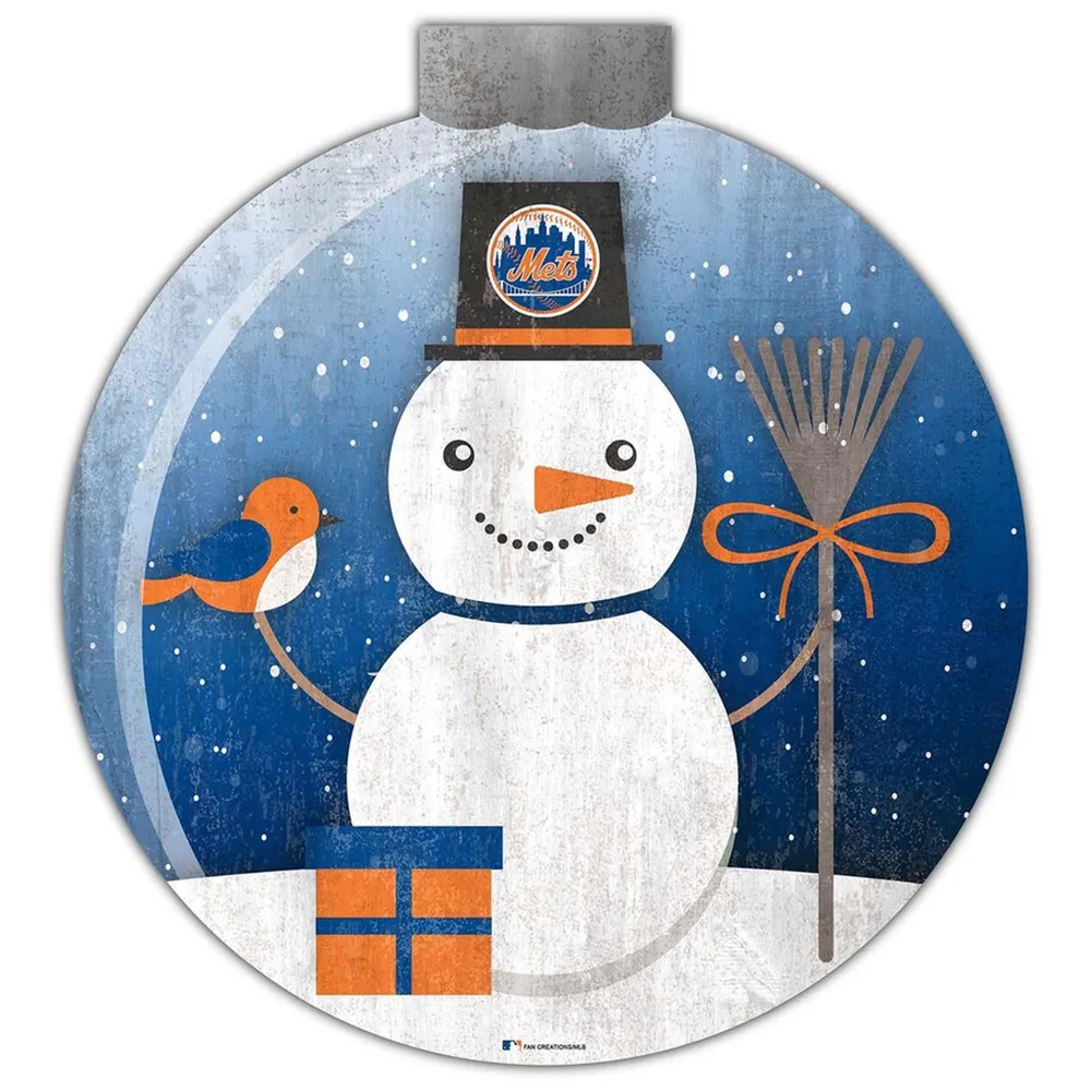 Lids New York Mets 12'' Snow Globe Wall Art