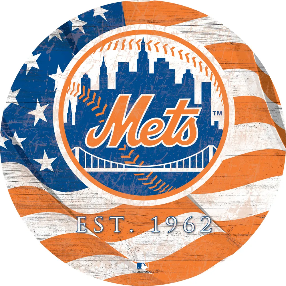 Lids New York Mets 12 Team Color Flag Sign