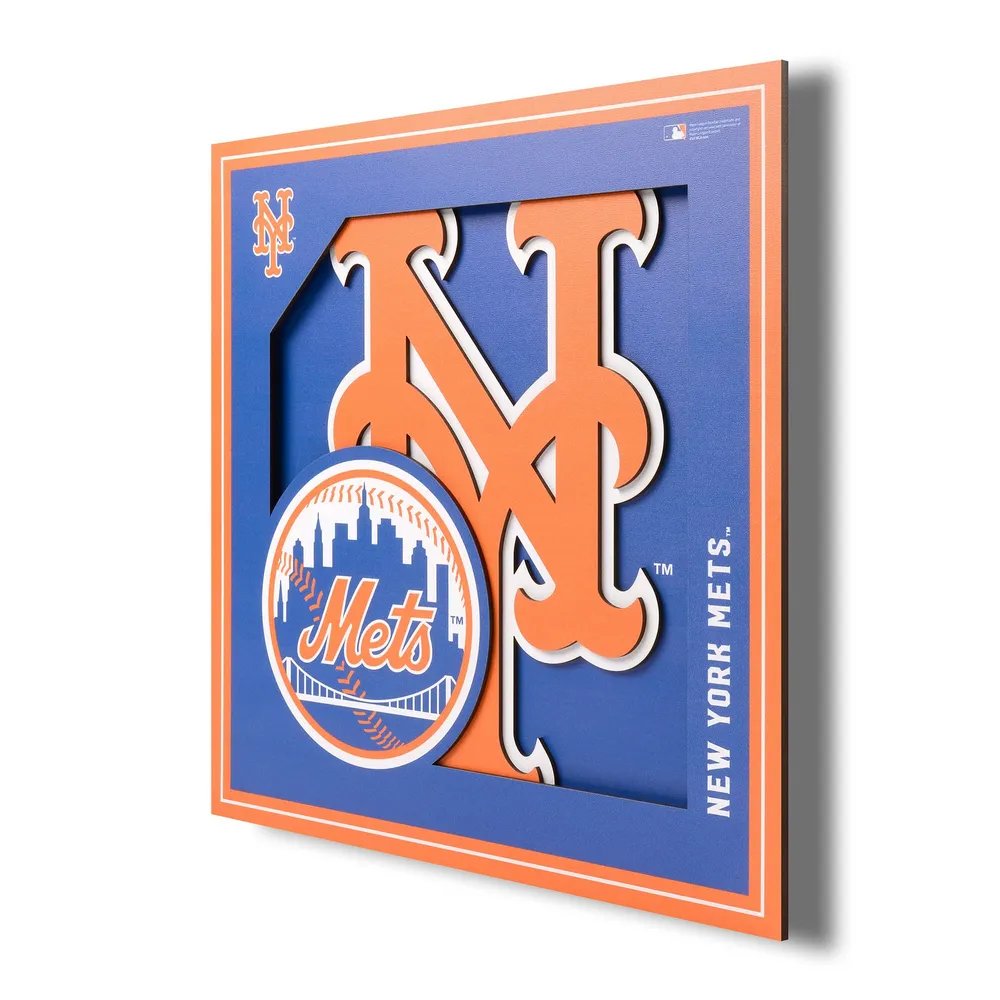 New York Mets New York Mets 9'' x 11'' Game-Used Jersey Plaque