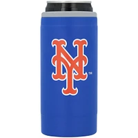 Mets de New York 12oz. Refroidisseur de canettes mince Flipside Powdercoat