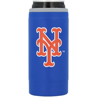 Mets de New York 12oz. Refroidisseur de canettes mince Flipside Powdercoat