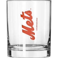 Mets de New York 14oz. Verre à roches pour le jour du match