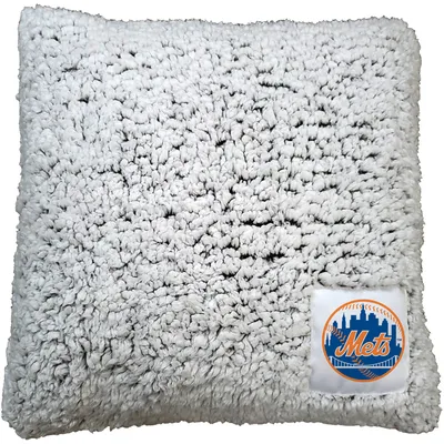 New York Mets 16'' x 16'' Frosty Sherpa Pillow