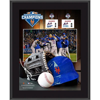 New York Mets 2015 MLB National League Champions 10.5" x 13" Sublimated Plaque