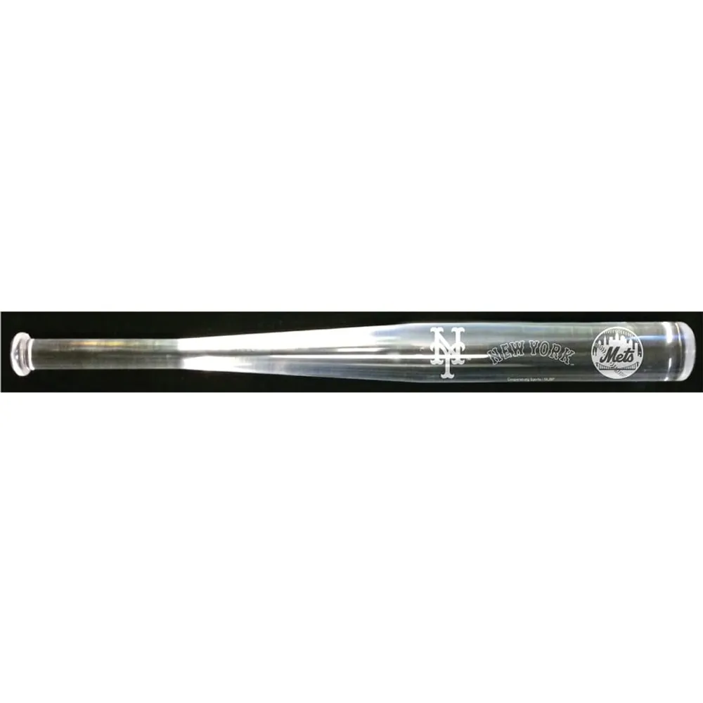 New York Mets 34" Acrylic Engraved Bat