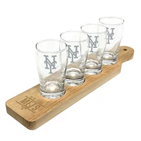 Ensemble de quatre verres à bière des Mets de New York