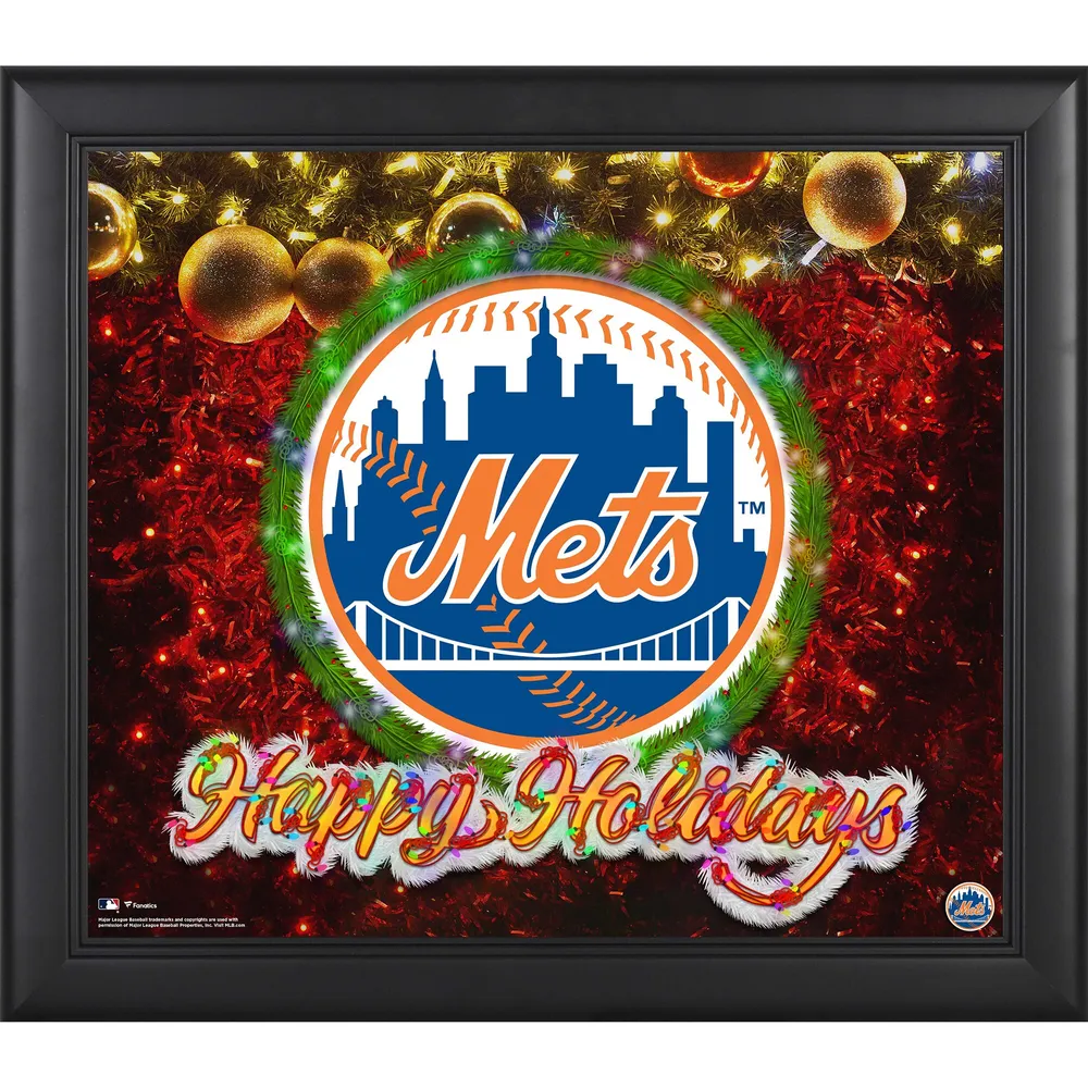 Lids Brandon Nimmo New York Mets Fanatics Authentic Framed 15 x 17  Stitched Stars Collage