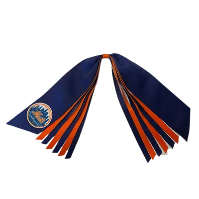 New York Mets Jumbo Glitter Pony Streamer Bow