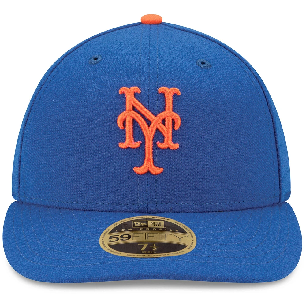 New York Mets Era Game Authentic Collection On-Field Low Profile 59FIFTY - Fitted Hat Royal