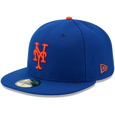 New York Mets Era Youth Home Authentic Collection On-Field 59FIFTY - Chapeau ajusté Royal