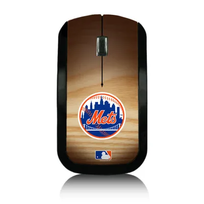 New York Mets Wood Print Wireless USB Mouse