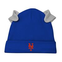 Newborn & Infant Royal/White New York Mets Dream Team Bodysuit Hat Footed Pants Set