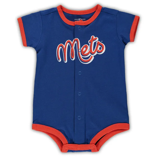 Toronto Blue Jays Infant Extra Base Hit Raglan - Romper - Heather Gray