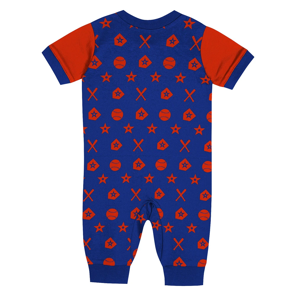 Combinaison New York Mets Hard 90 pour nouveau-né Royal