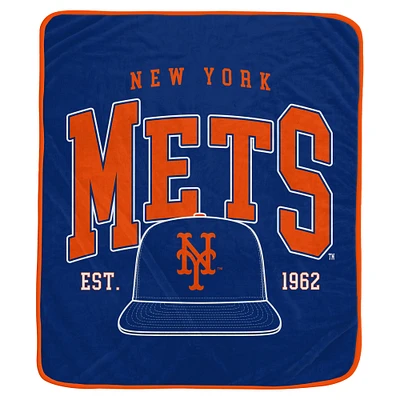 Pegasus  New York Mets Vintage Arch Ultra Soft 50" x 60" Blanket