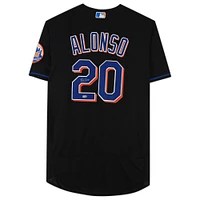 Pete Alonso Black New York Mets Autographed Nike Authentic Jersey