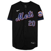 Pete Alonso Black New York Mets Autographed Nike Authentic Jersey