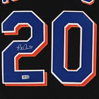 Pete Alonso Black New York Mets Autographed Nike Authentic Jersey
