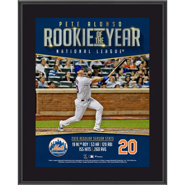 New York Mets Pete Alonso '19 Rookie of the Year 18x24 Serigraph – Phenom  Gallery